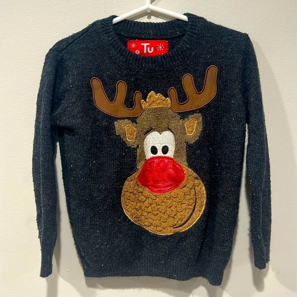 Toddler Boys’ Reindeer Sweater - 1.5-2 Years​​​​​​​